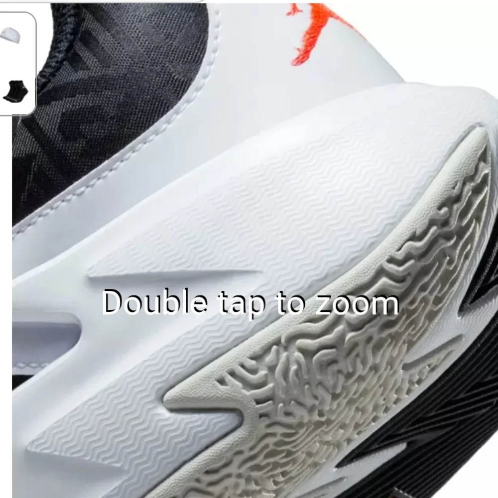 New nike air Jordan One Take 3 men's size 11 white , black , bright crimson. - Picture 4 of 16